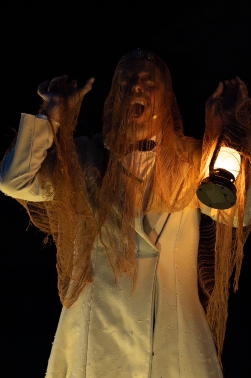 The Ghost of King Hamlet In Time's Fool's production of HAMLET
